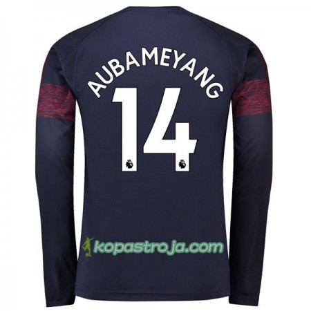Billiga Fotbollströjor Arsenal Aubameyang 14 Borta tröja 2018/19 Långärmad